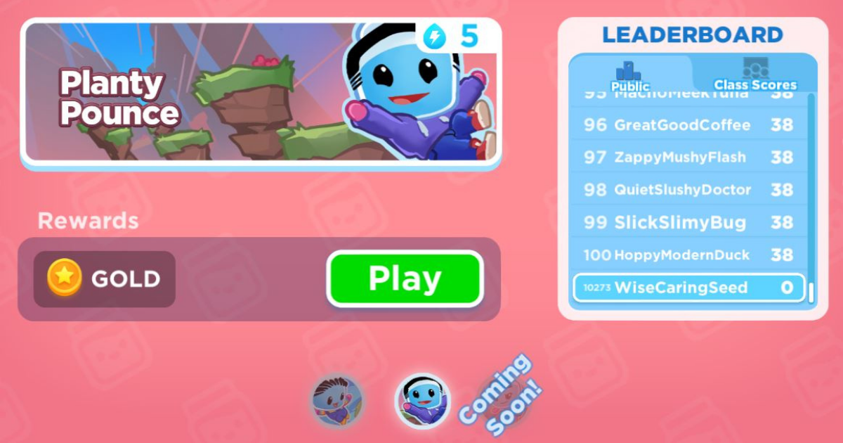 Hop and Pounce on over to the Arcade! Boddle Learning